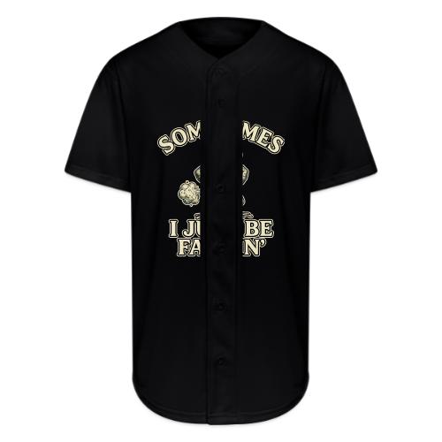 Sometimes I Just Be Fartin Funny Frog Shirt - Full Button Jersey