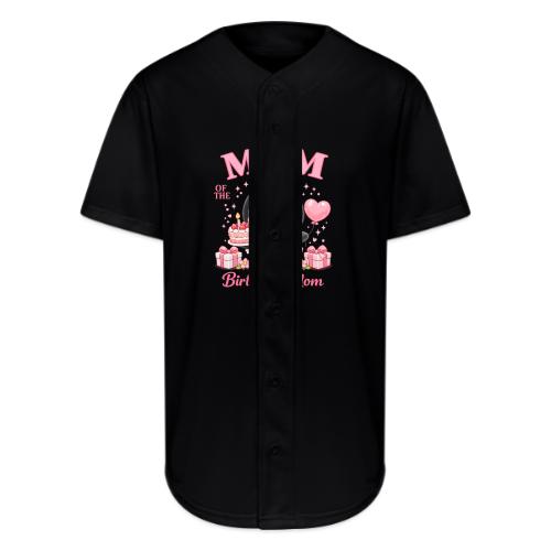 Cute Penguin Birthday Mom Kawaii Cake Balloon Gift - Full Button Jersey