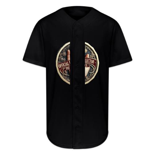 Dad Tax Collector Medallion T Shirt - Full Button Jersey