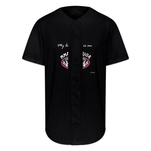 My boyfriend is an MMA warrior - Full Button Jersey
