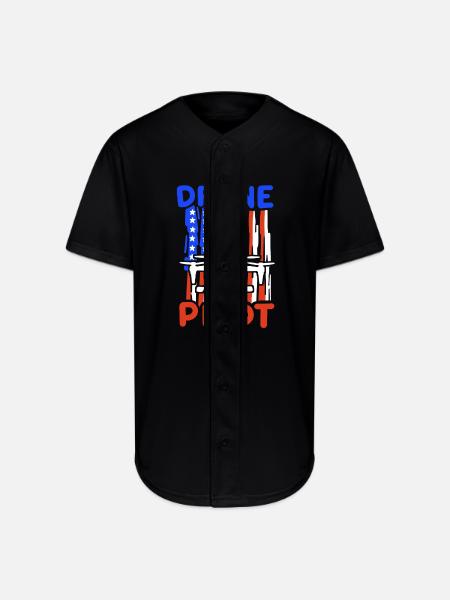 Drone Pilot - Full Button Jersey - black