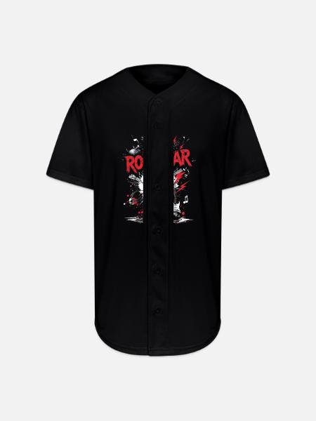 Karaoke - Full Button Jersey - black