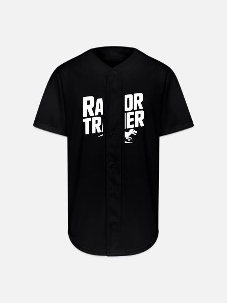 Raptor Trainer - Full Button Jersey - black