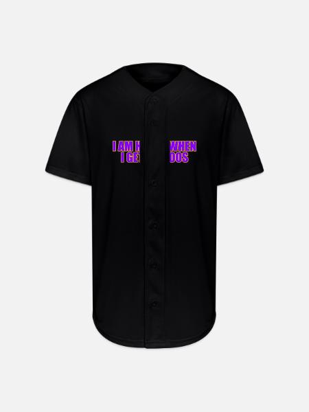Tattoo Mood: Happy Ink Vibes - Full Button Jersey - black
