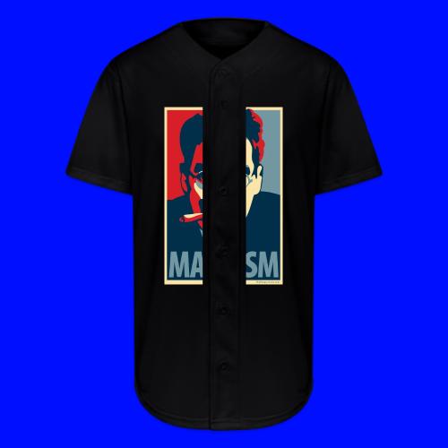 Marxism: Obama Poster Parody - Full Button Jersey