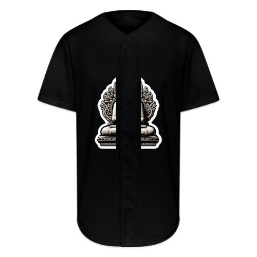 The Buddha Displaying Hand Mudra - Full Button Jersey