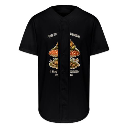 Frog Consumed by Moss Cottagecore Aesthetic - Full Button Jersey