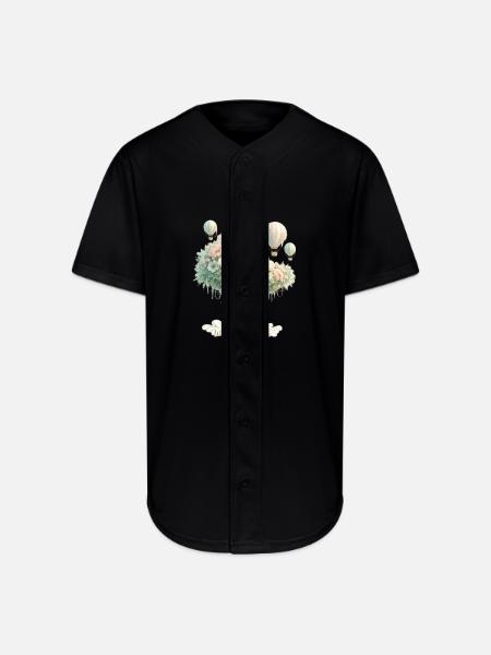 Dream Without Limits Float - Full Button Jersey - black