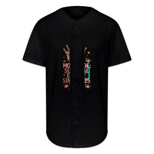 Mom Mode Survival Expert Tee - Full Button Jersey