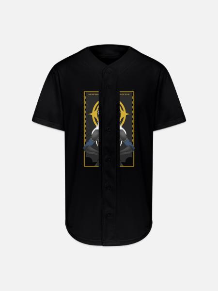 Silha Guardian - Full Button Jersey - black