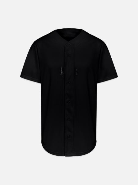 Future Stairway Vision - Full Button Jersey - black
