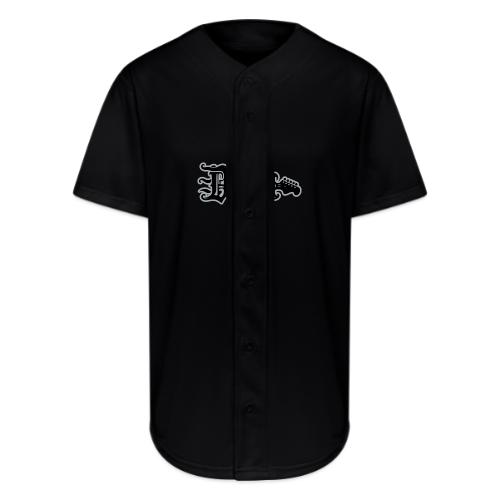 DETROIT GUITAR WTTD BLK SLR REG FONT - Full Button Jersey