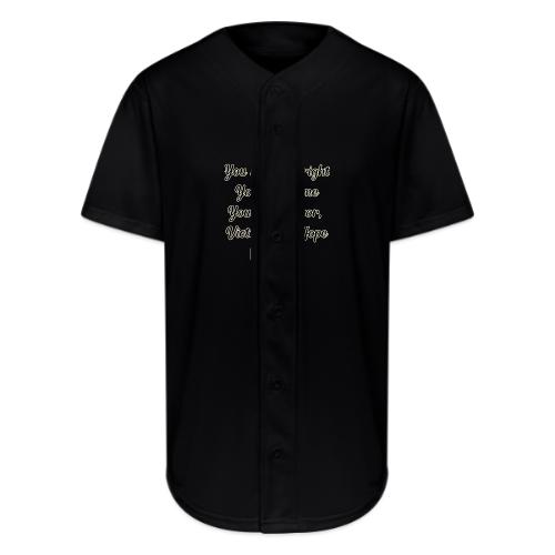 Youmakemeright 1080 x 1080 px - Full Button Jersey