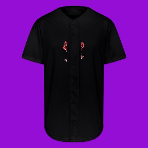 2 Set - Silver and Gold Roses - Full Button Jersey