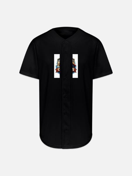 Seafaring Explorer Crest - Full Button Jersey - black
