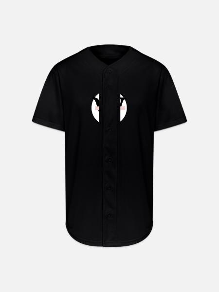WHOLE - Full Button Jersey - black