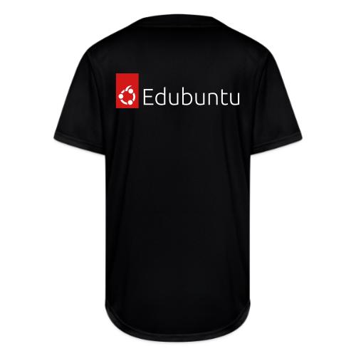 Edubuntu Logo 2023 - White - Full Button Jersey