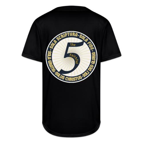 The Faithful Five - Five Sola's of the Reformation - Full Button Jersey