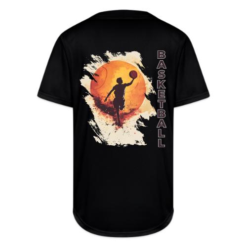 Basketball Stride - Full Button Jersey
