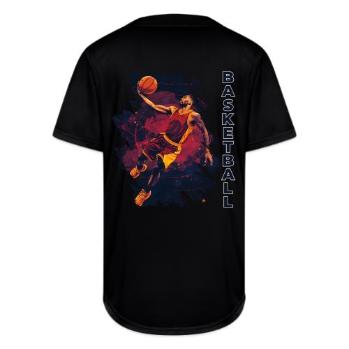 Basketball Charge - Full Button Jersey