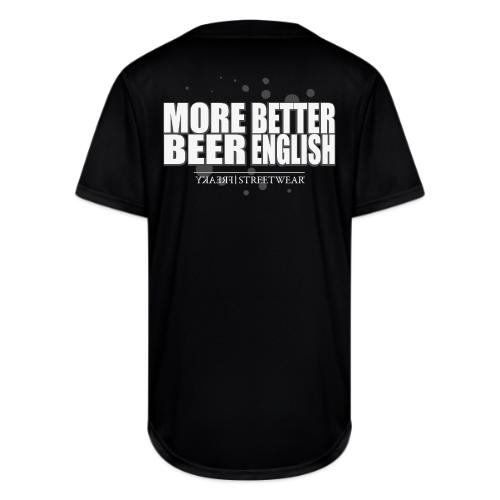 more beer better english - Full Button Jersey