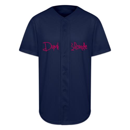 dumb blonde - Full Button Jersey