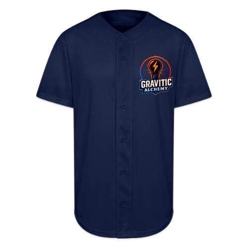Gravitic Alchemy Logo - Full Button Jersey