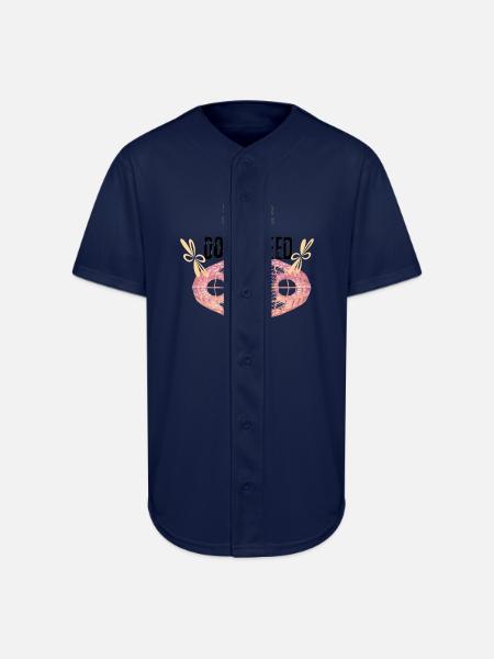 Don't need reason - Full Button Jersey - navy