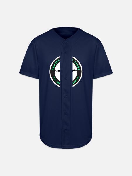 Project Green Light - Full Button Jersey - navy