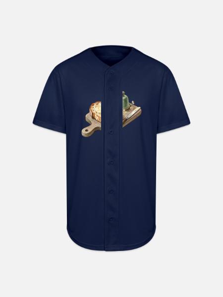 Toast & Tea - Full Button Jersey - navy