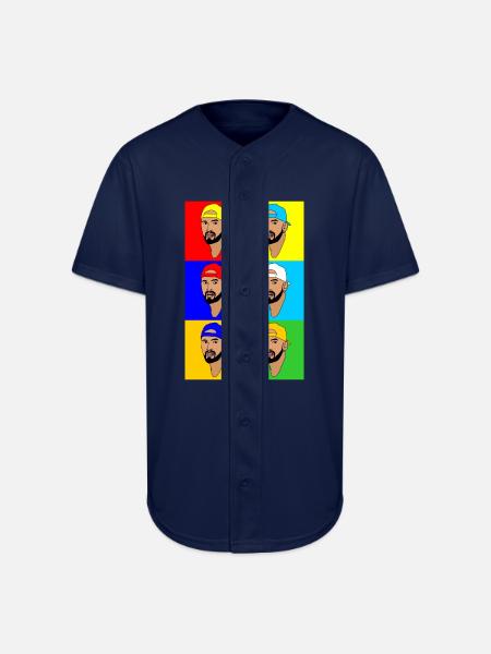 Nick Kyrgios - Full Button Jersey - navy