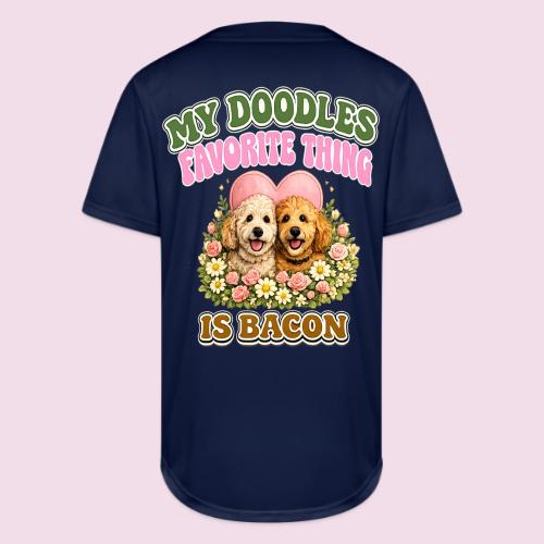 My Doodles Favorite Thing Is Bacon - Full Button Jersey