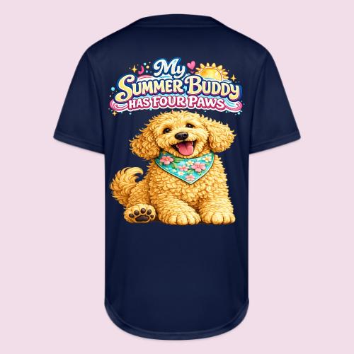 My Summer Buddy Has Four Paws - Full Button Jersey