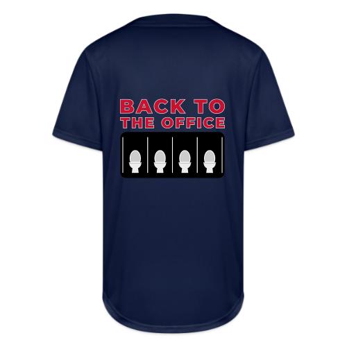 Back to the Office Satire Design - Full Button Jersey