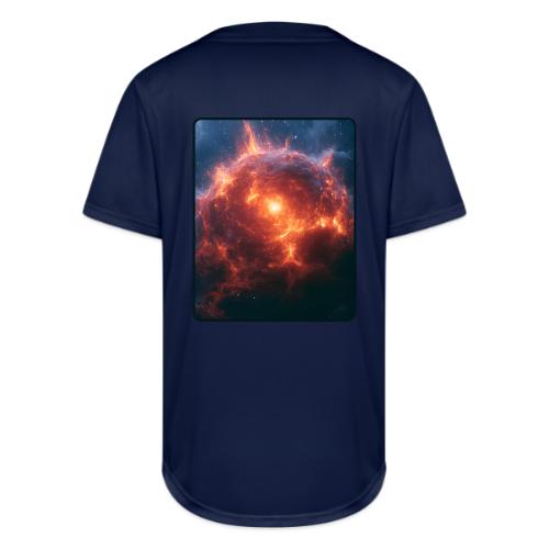 Exploding Supernova Space Art - Full Button Jersey