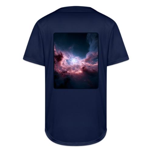 Radiant Cosmic Nebula Artwork - Full Button Jersey