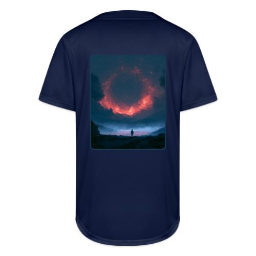 Supernova Reflection Space Scene - Full Button Jersey