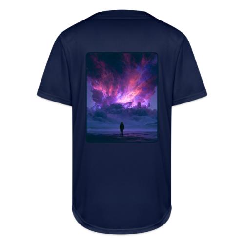 Cosmic Supernova Night Design - Full Button Jersey
