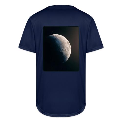 Crescent Moon Celestial Artwork - Full Button Jersey