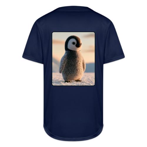 Cute Penguin Chick Sunrise Design - Full Button Jersey