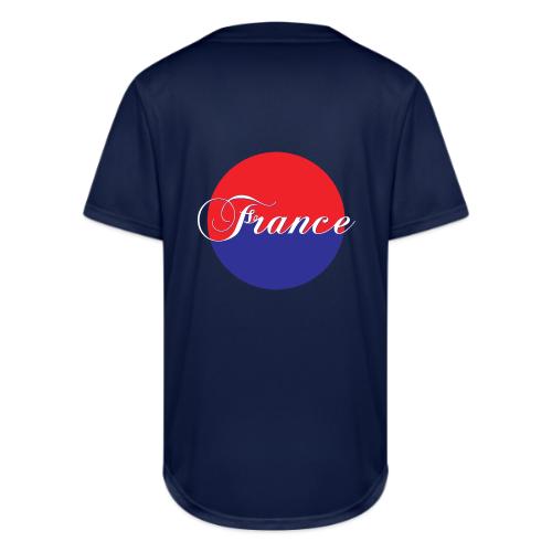 France Tricolore Circle - Full Button Jersey