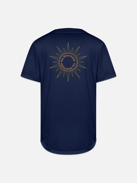 Sunshine - Full Button Jersey - navy