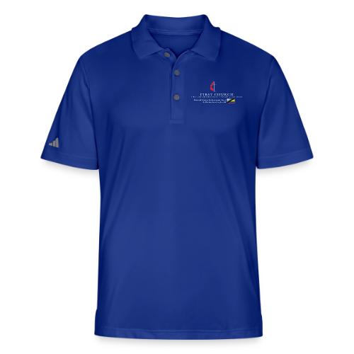 FUMCSD Logo (white text) - Adidas Performance Polo