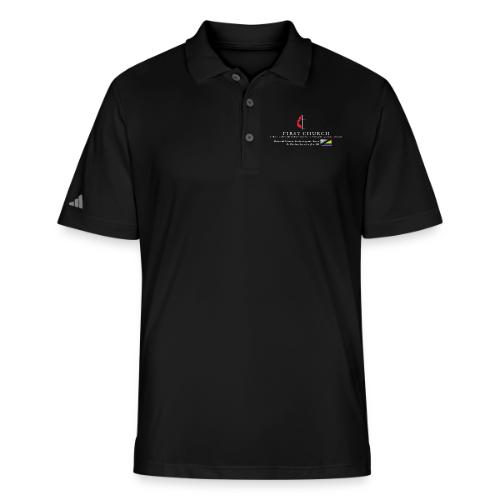 FUMCSD Logo (white text) - Adidas Performance Polo