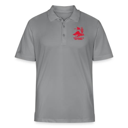 The Cavalry is Not Coming - Red - Adidas Performance Polo