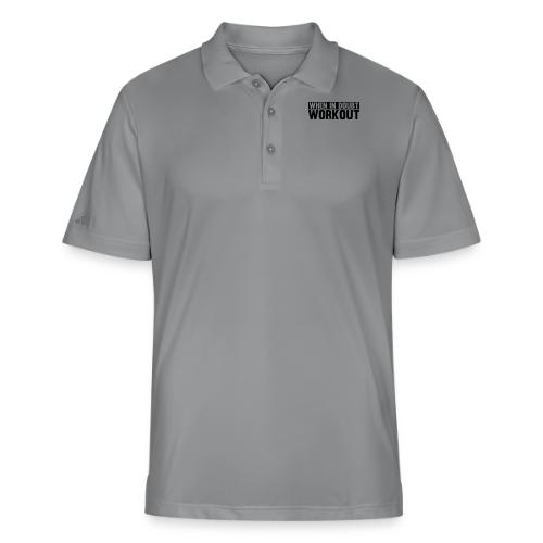 When in Doubt. Workout - Adidas Performance Polo