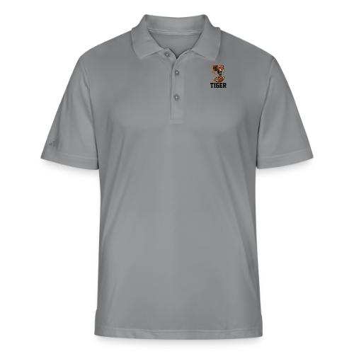 Fear The Tiger Football Helmet T-Shirt - Adidas Performance Polo