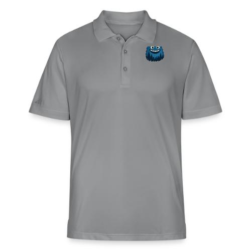 Whimsical Blue Forest Monster – Cute Cartoon Night - Adidas Performance Polo
