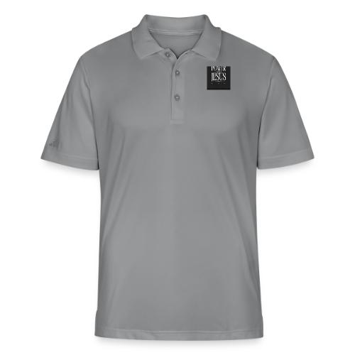 Jesus Power: Conquer Fearlessly - Adidas Performance Polo