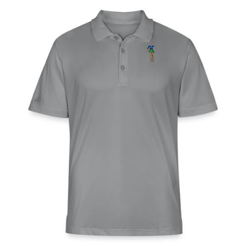 Sophia, Black Outline, Full Color (tshirts) - Adidas Performance Polo